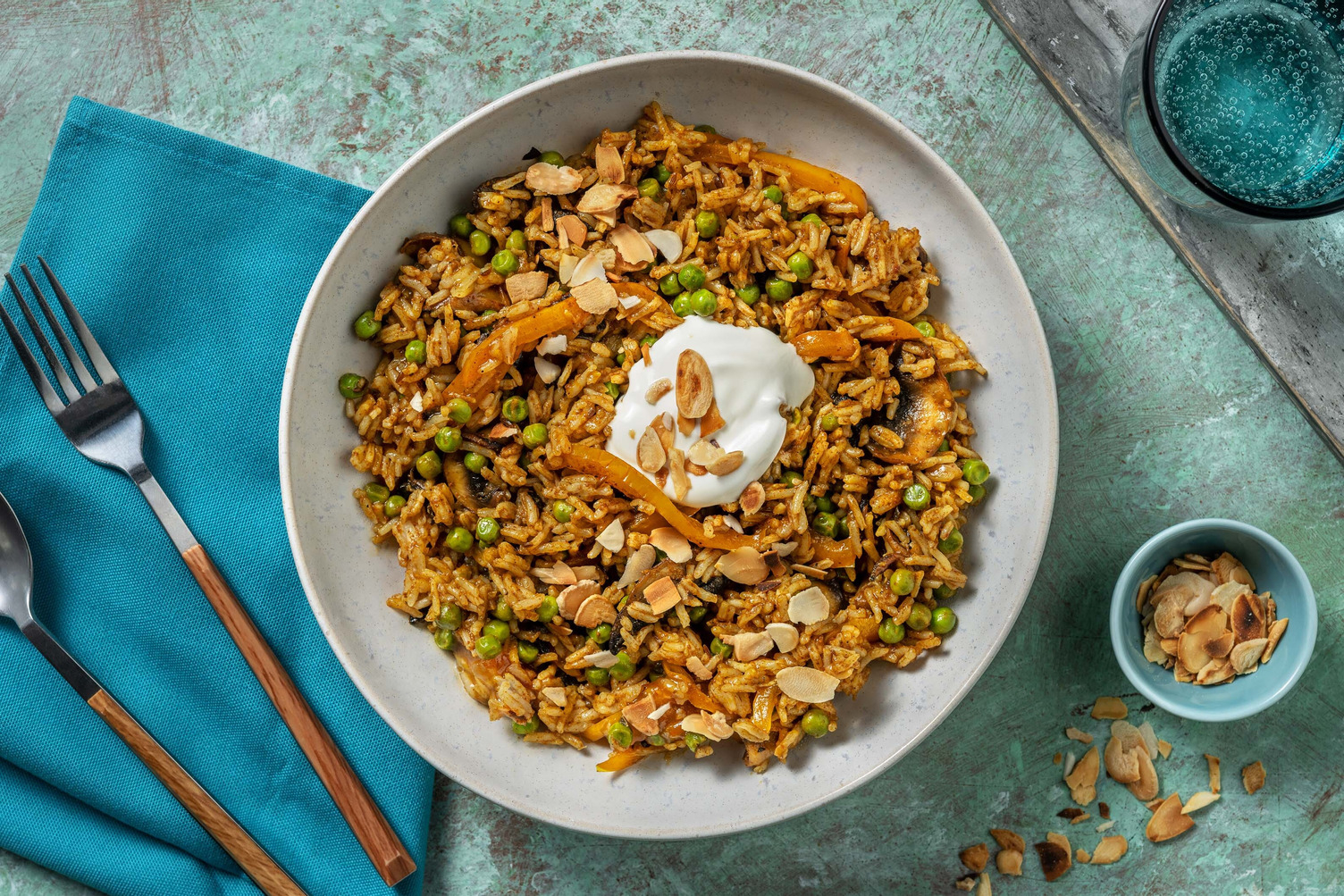 Indian Inspired Vegetable Pilaf