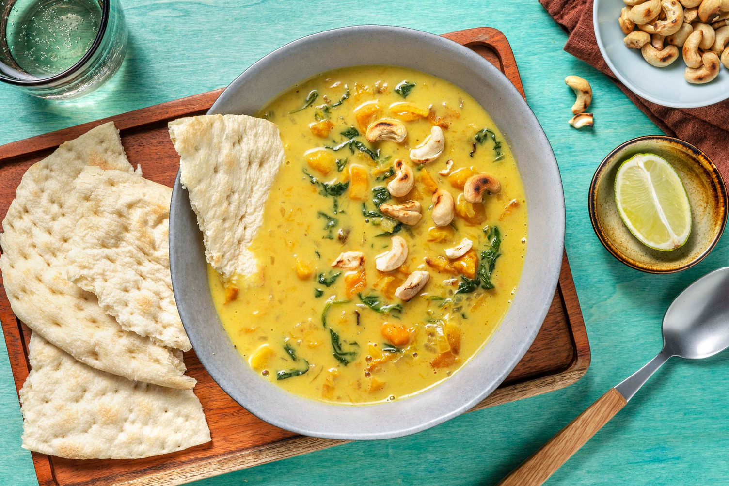Thai Inspired Butternut and Coconut Soup