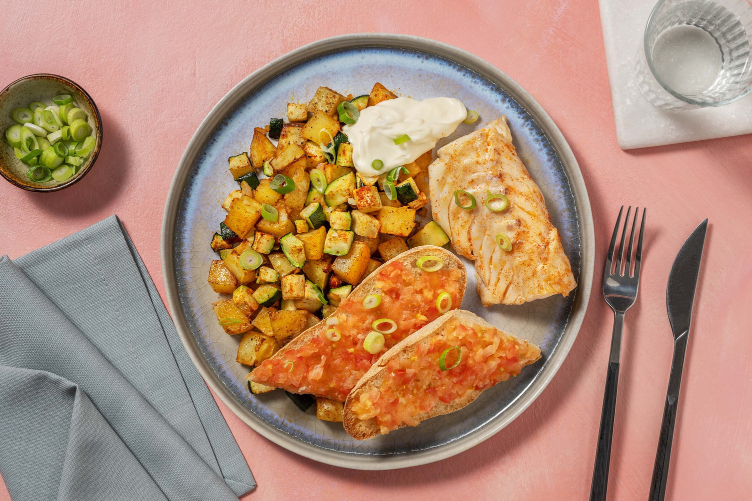 Spansk paprikakryddad sej