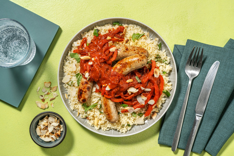 Moroccan Spiced Sausages