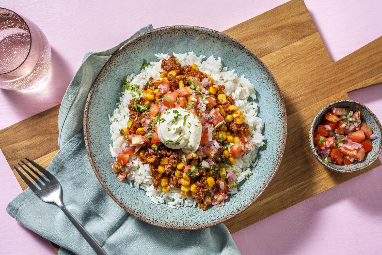 Vegetarian burrito bowl