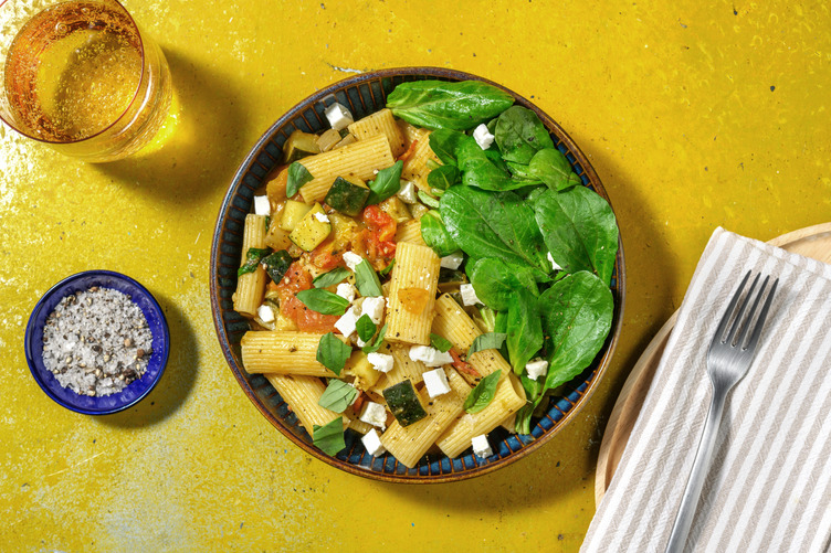 Pesto and Courgette Pasta