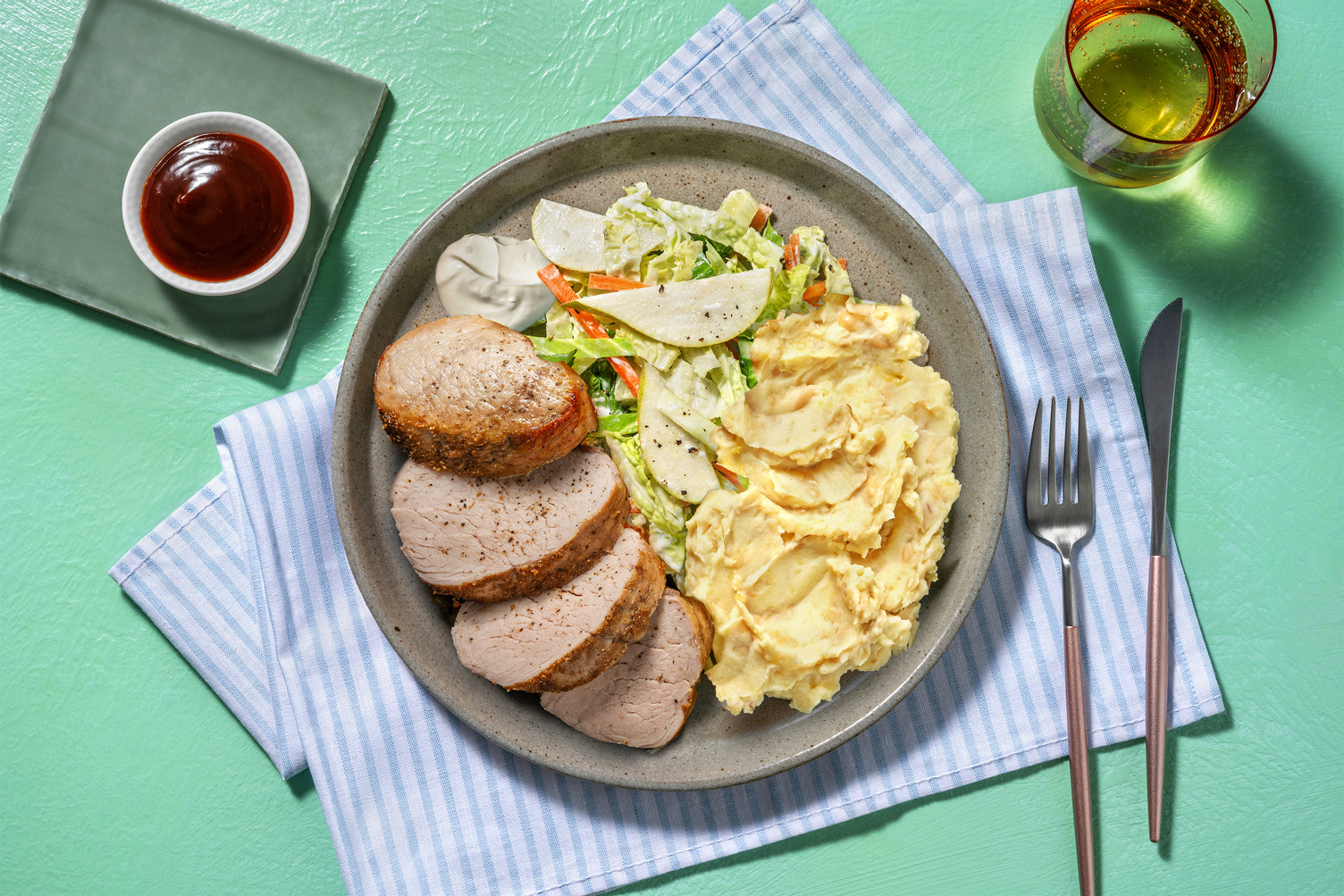 Ugnsrostad fläskytterfilé