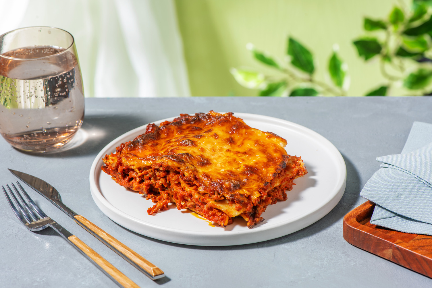 Lasagnes fondantes à la bolognaise