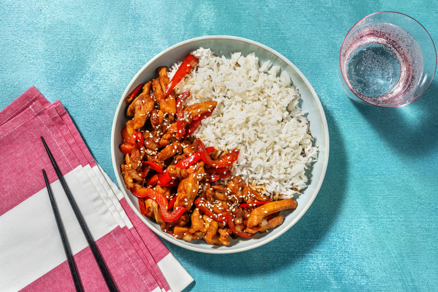 Pollo en salsa hoisin