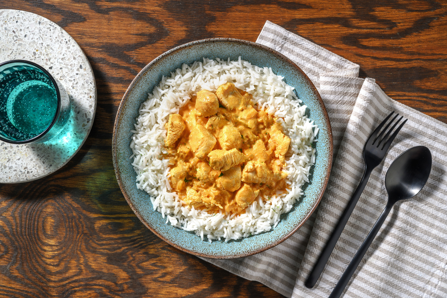 Pollo estilo tikka masala