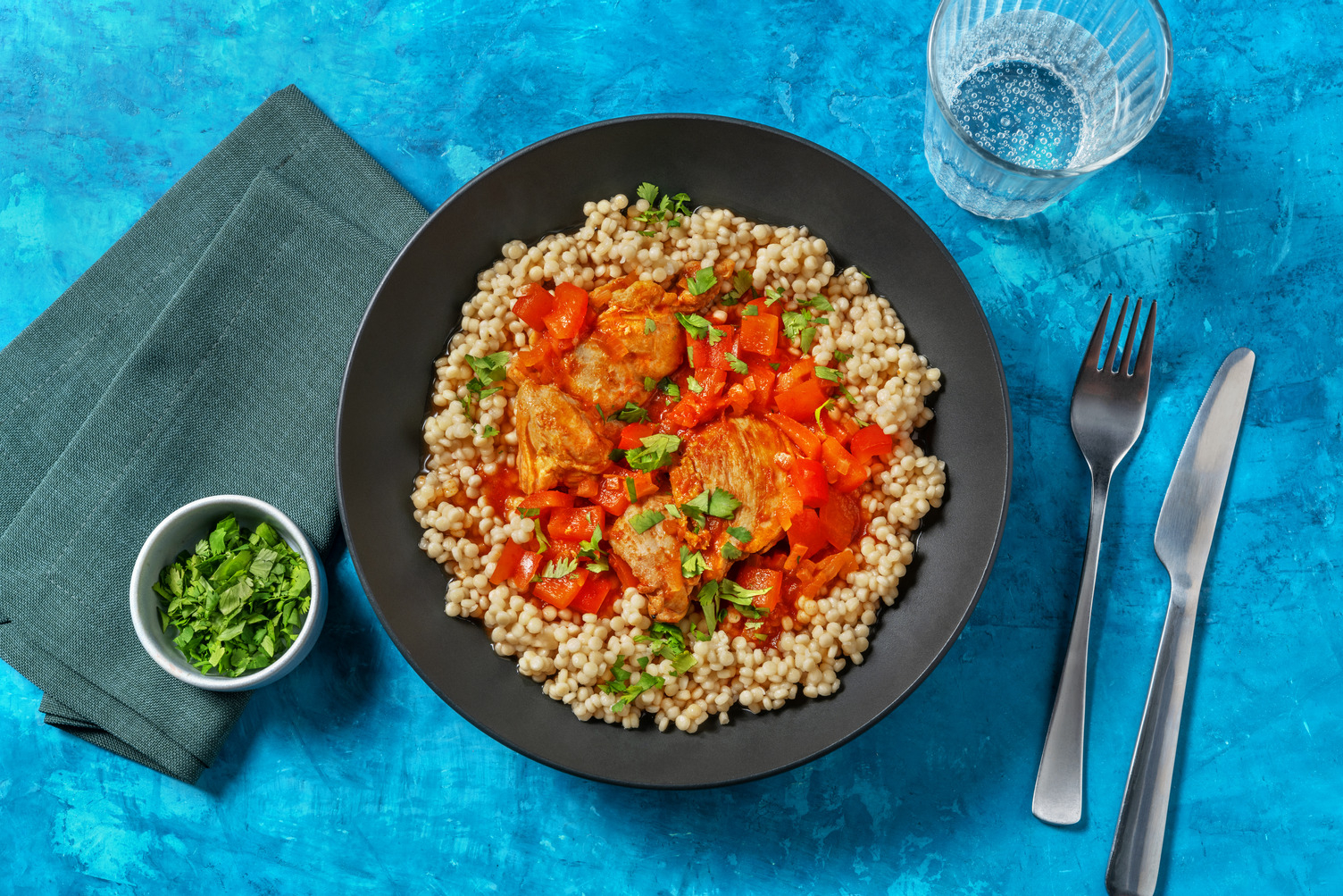 Pollo al estilo marroquí