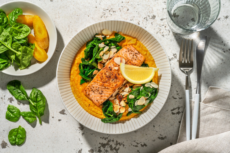 Salmon and Carrot Mash