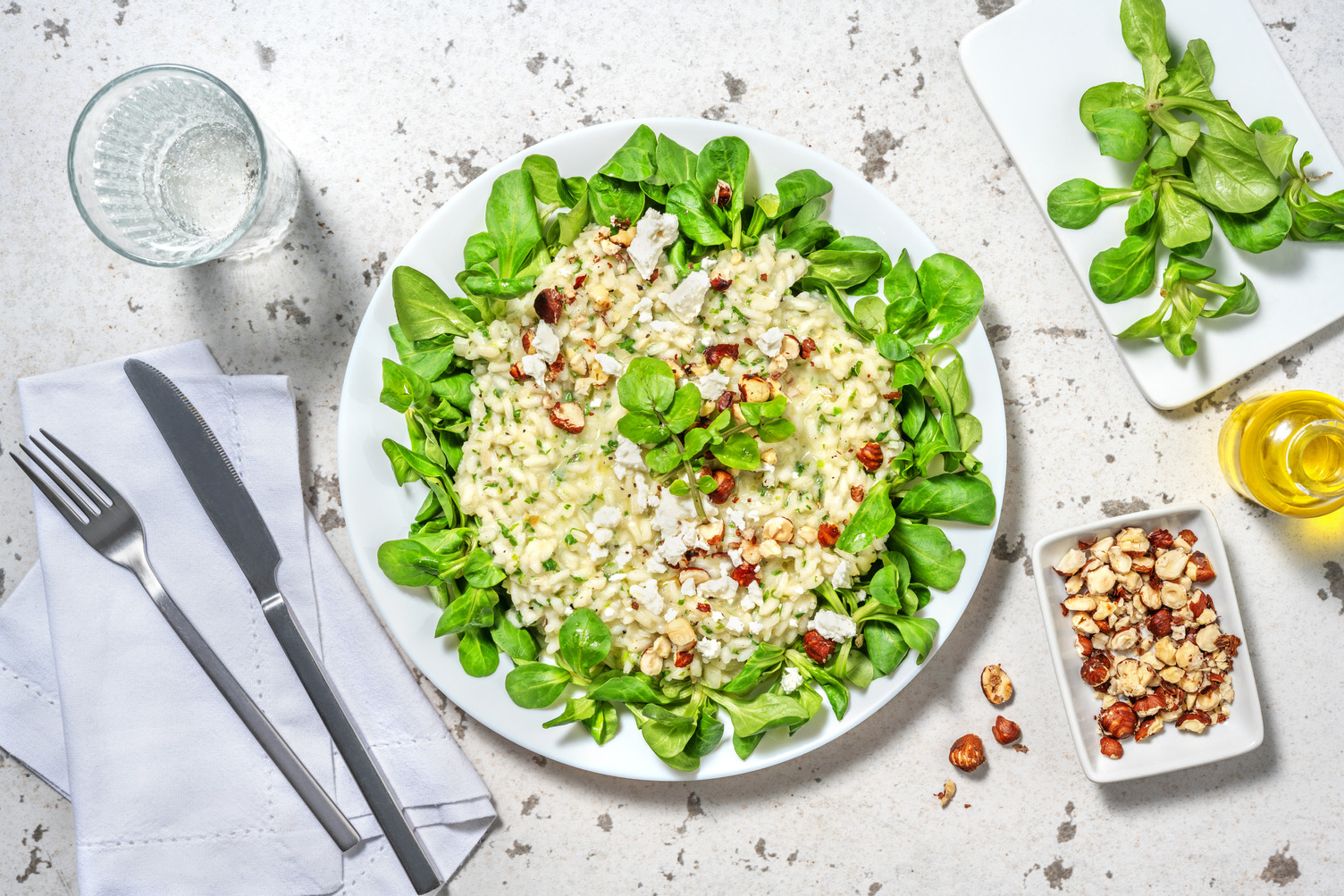Risotto au cresson & feta