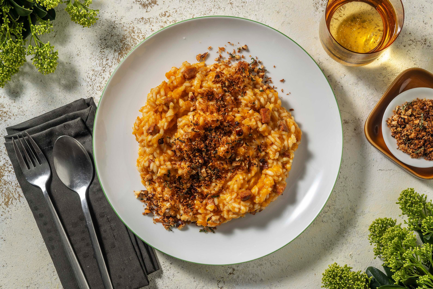 Butternut Squash and Chorizo Risotto