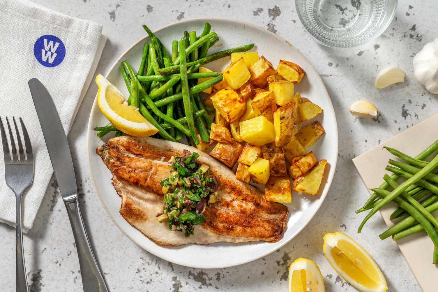 Crispy Skinned Sea Bass