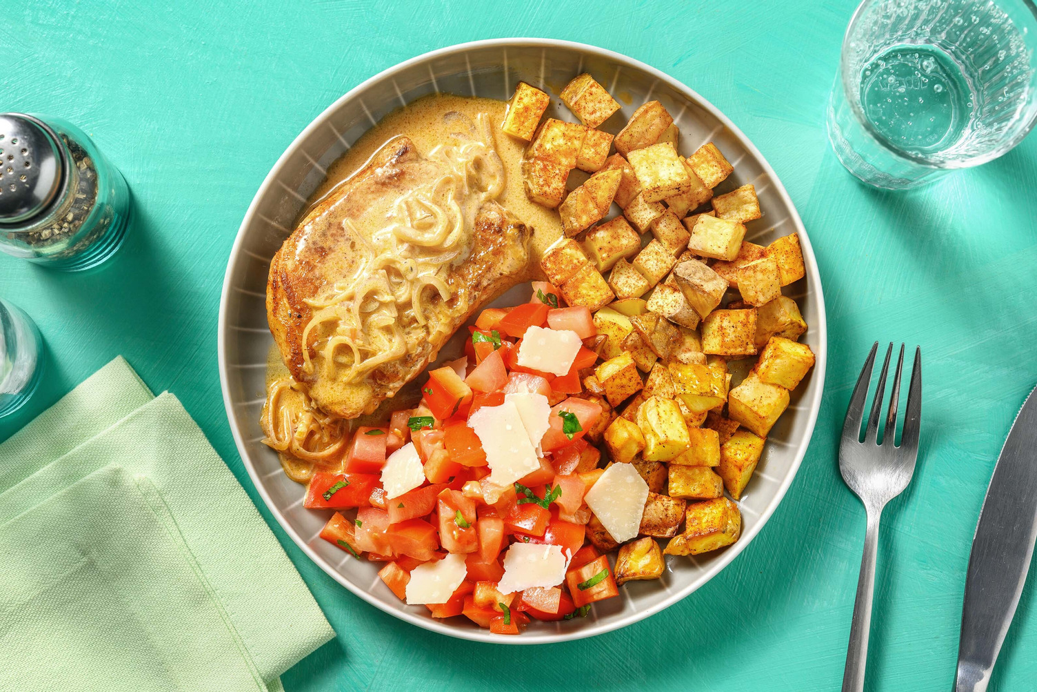 Pandestegt svineschnitzel