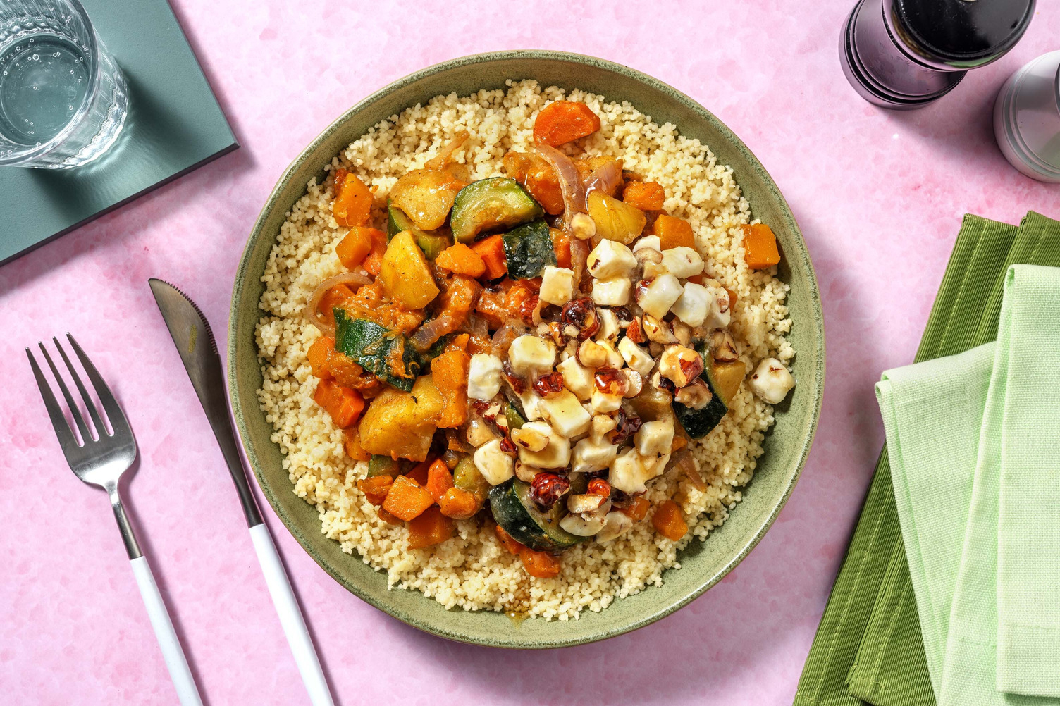 Couscous mediorientale di verdure