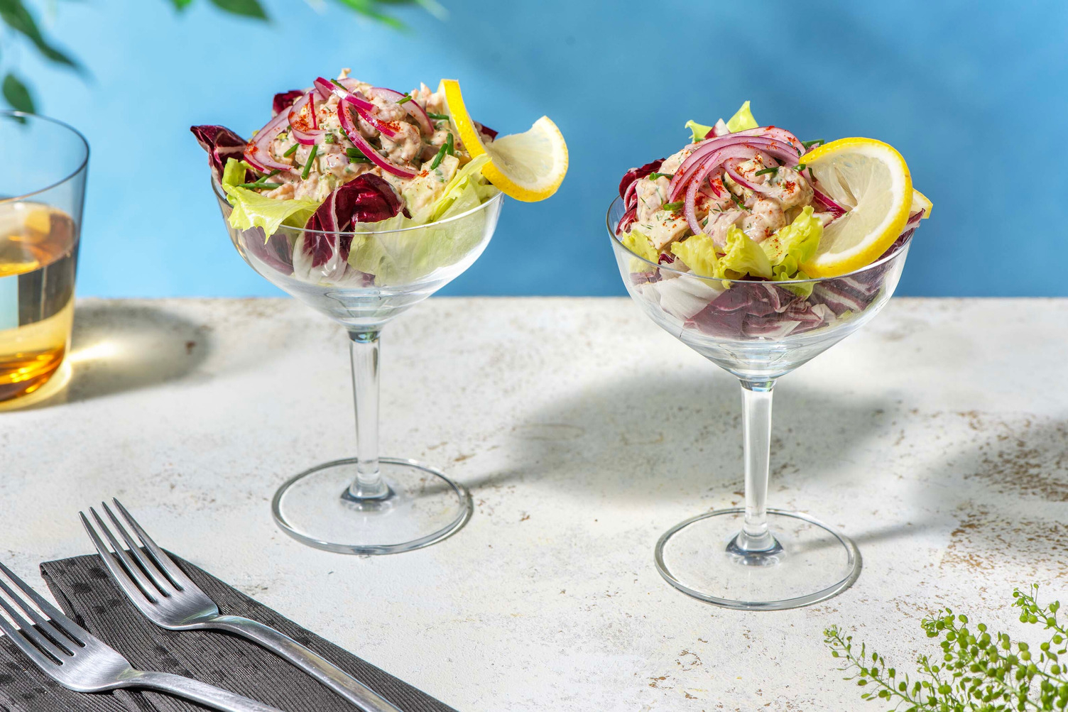 Garnalencocktail met avocado