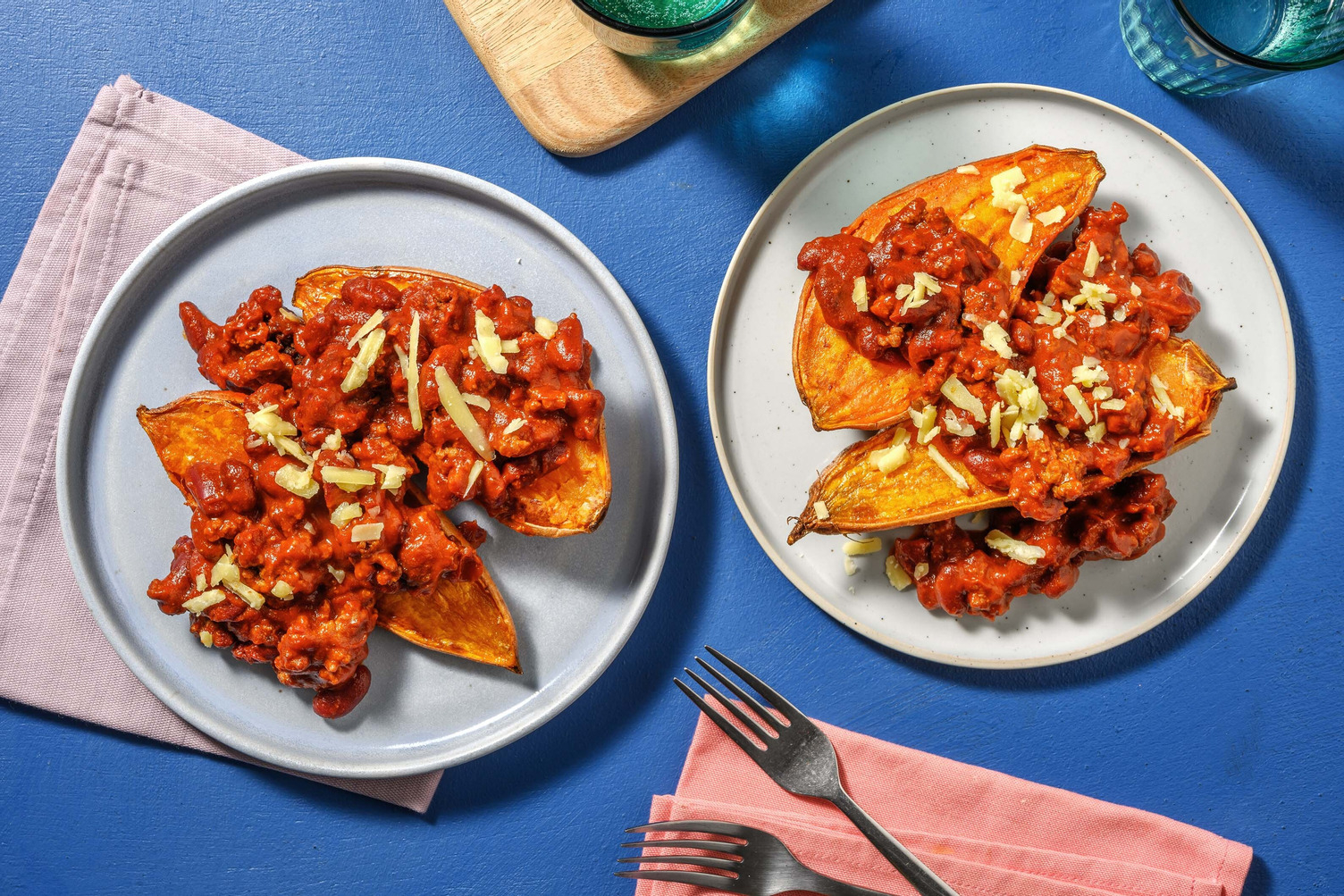 Beef Chilli Sweet Potato Jacky-P 