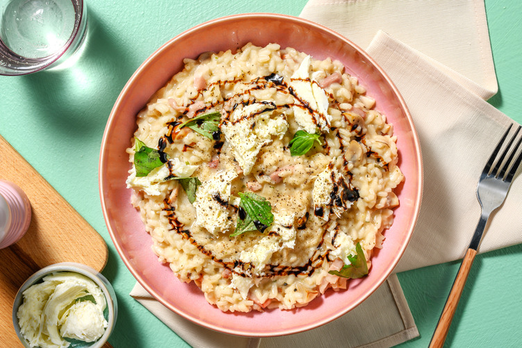Oven-baked Bacon Risotto				