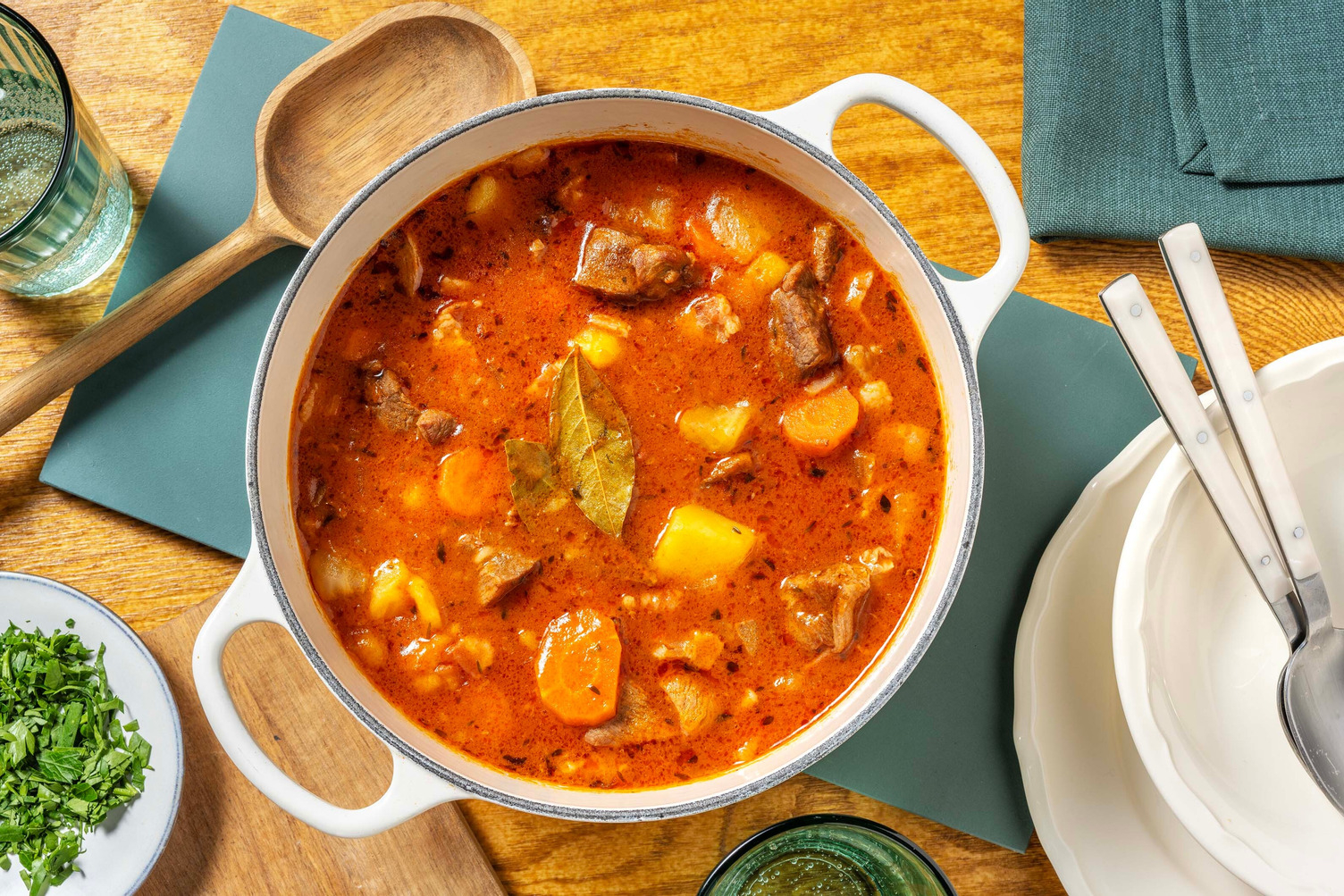 Navarin d'agneau, carottes & navet