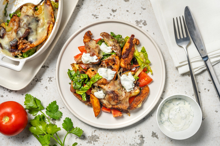 Kapsalon met kip en knoflooksaus