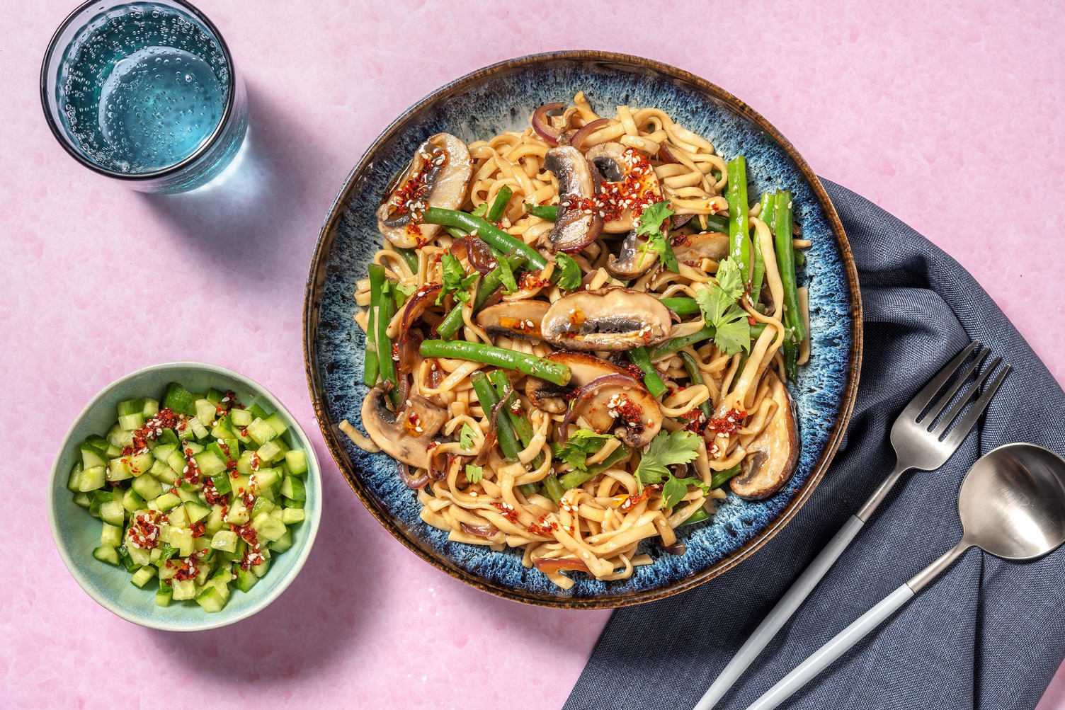 Asiatiske sesamnudler