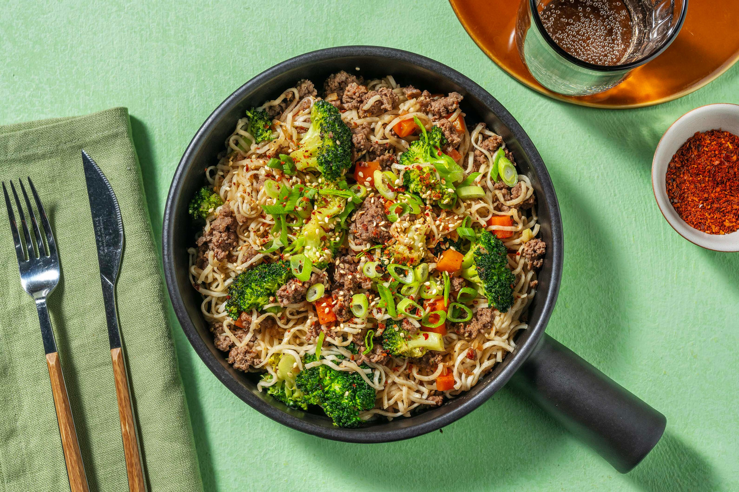 Honungs- och sojastekt nötfärs