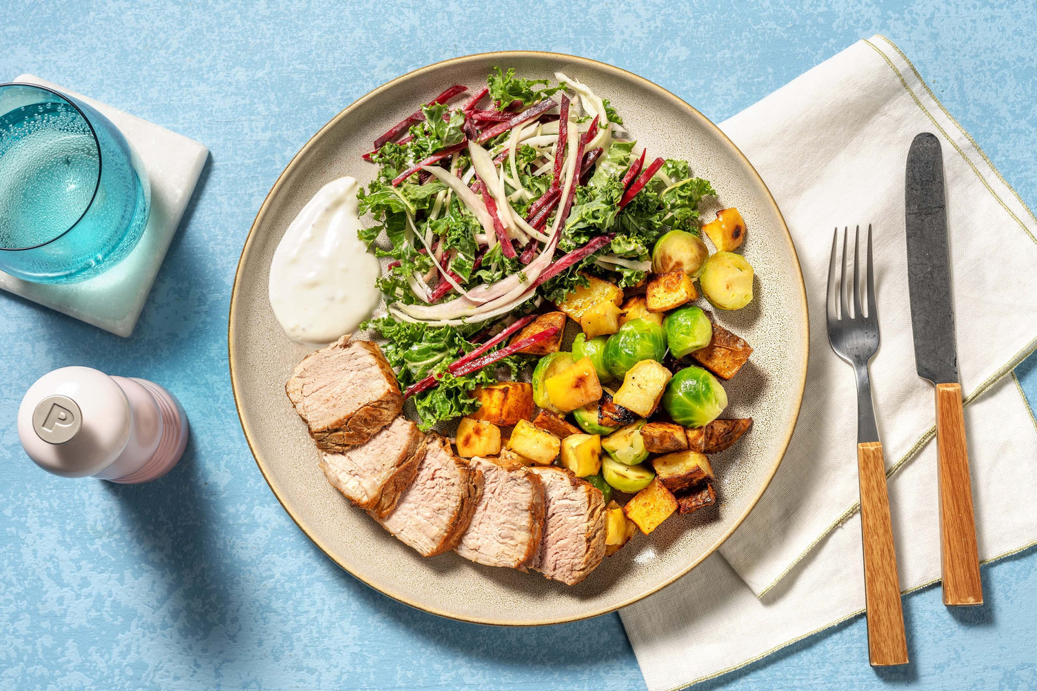 Paprikakrydret ytrefilet av svin