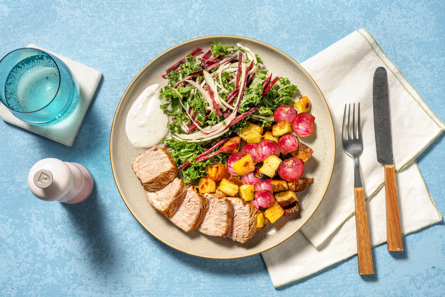 Paprikakryddat fläskkött