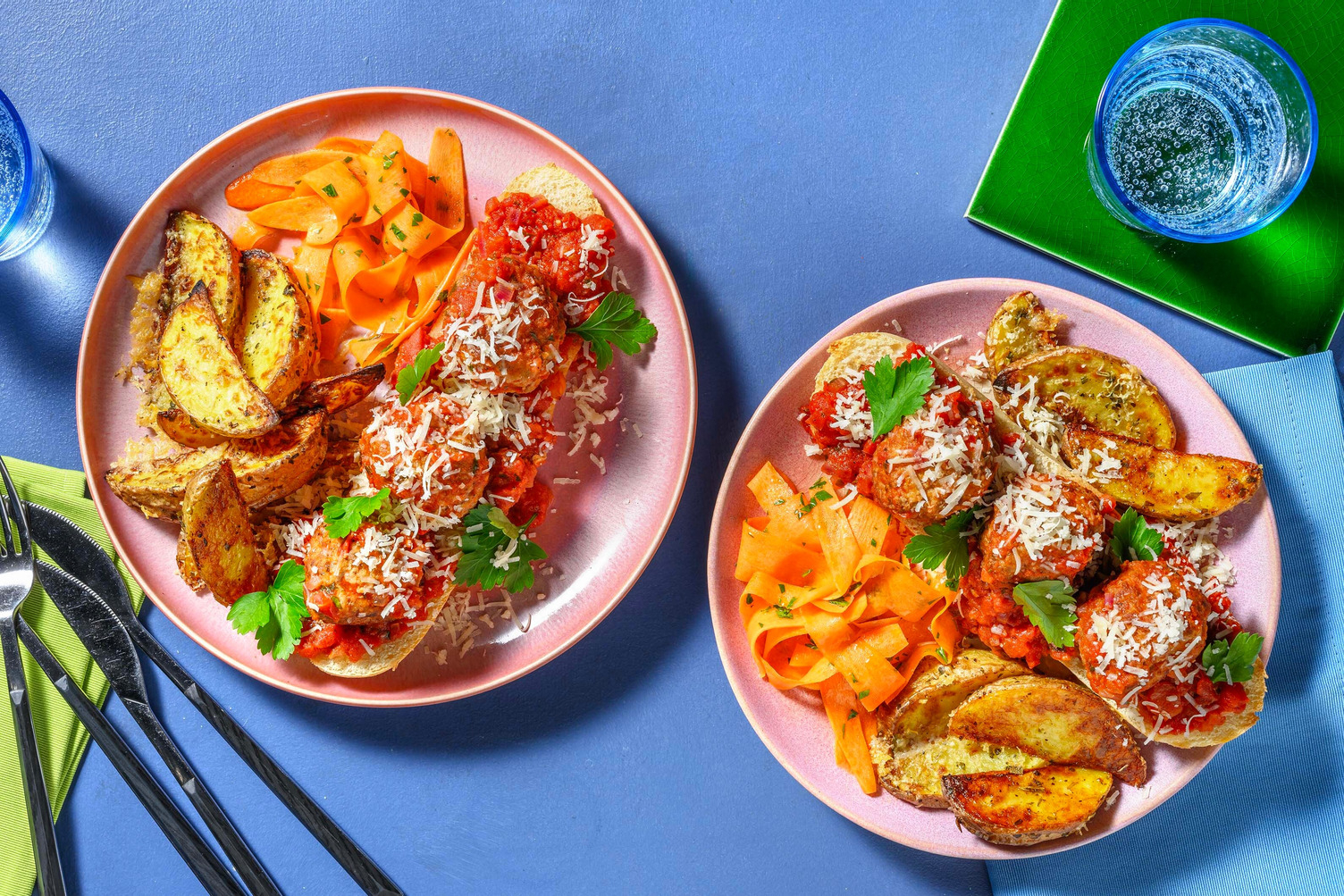 Amerikansk kjøttbollesandwich