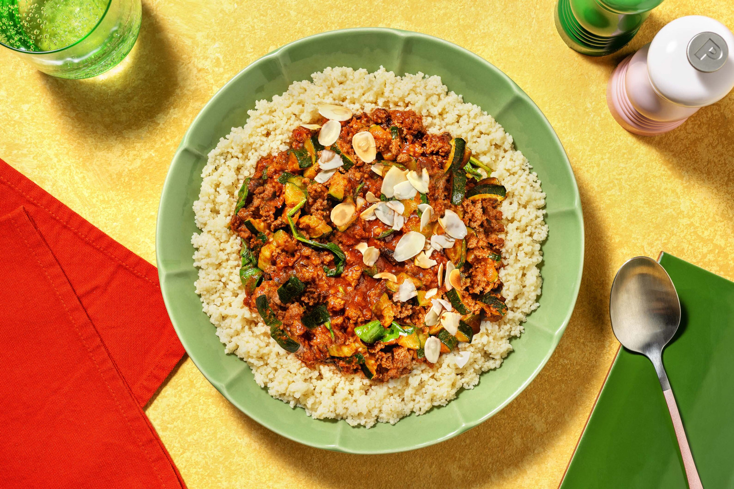 Moroccan Style Lamb and Couscous