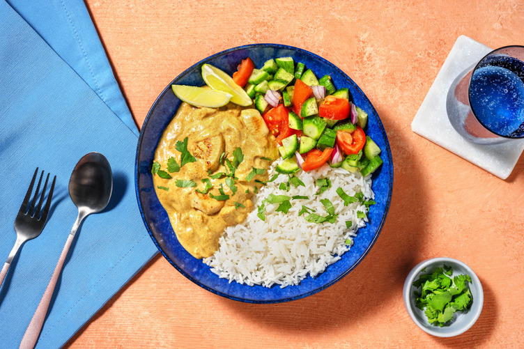 Chicken in Creamy Peanut Sauce