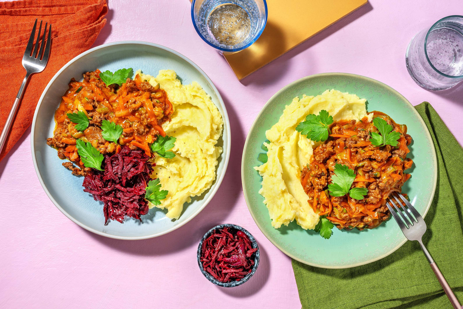 Dansk gryterett og rødbeterelish