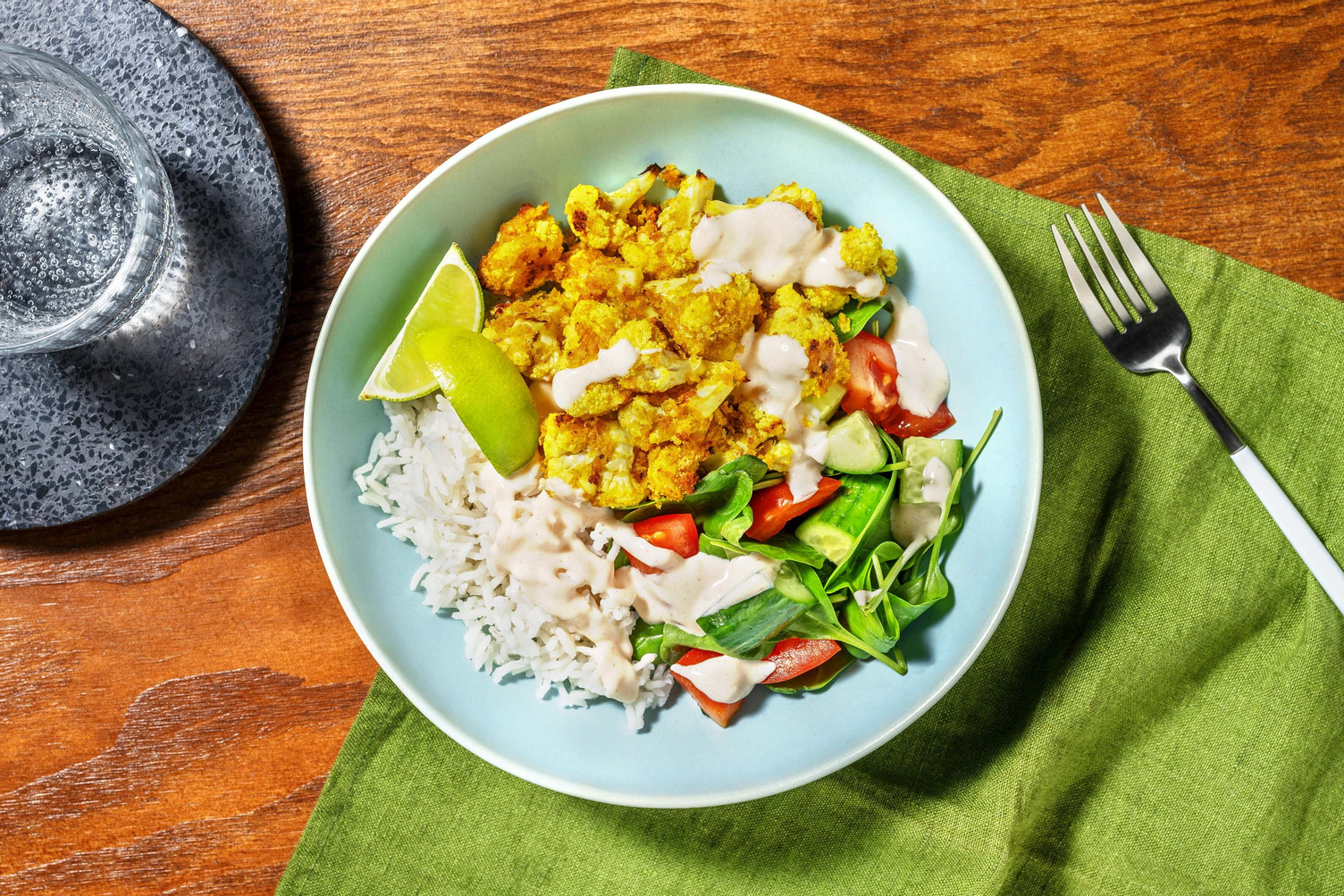 Karrykrydret blomkål