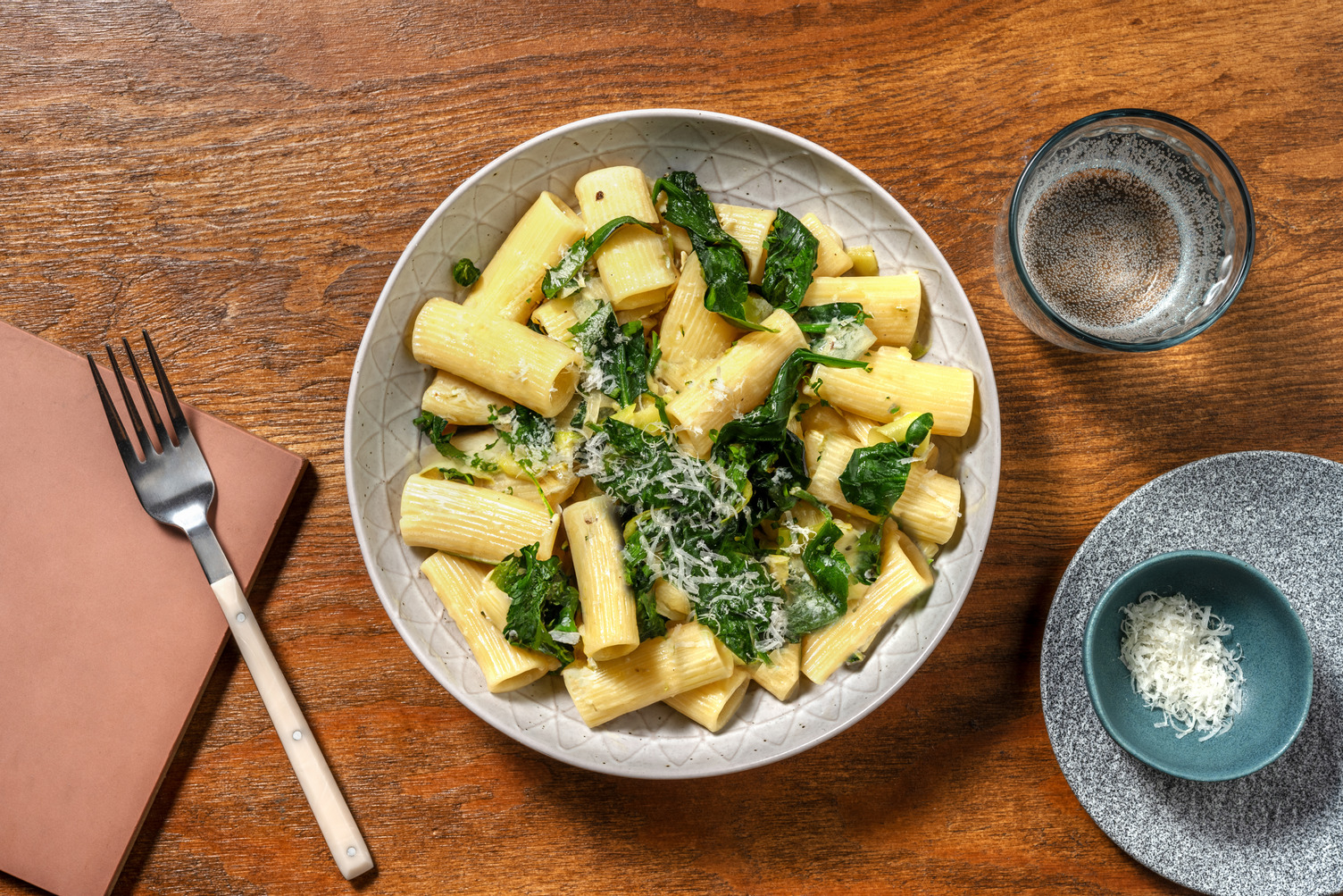 Creamy Courgette Rigatoni