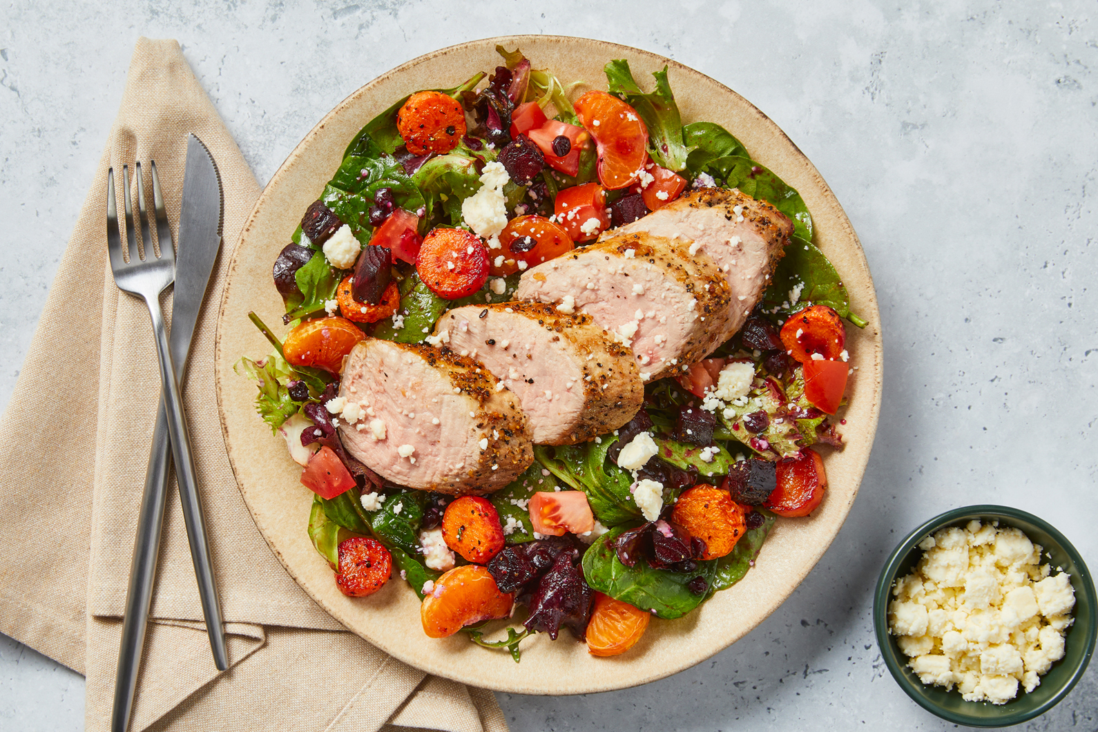 Carb Smart Seared Halloumi