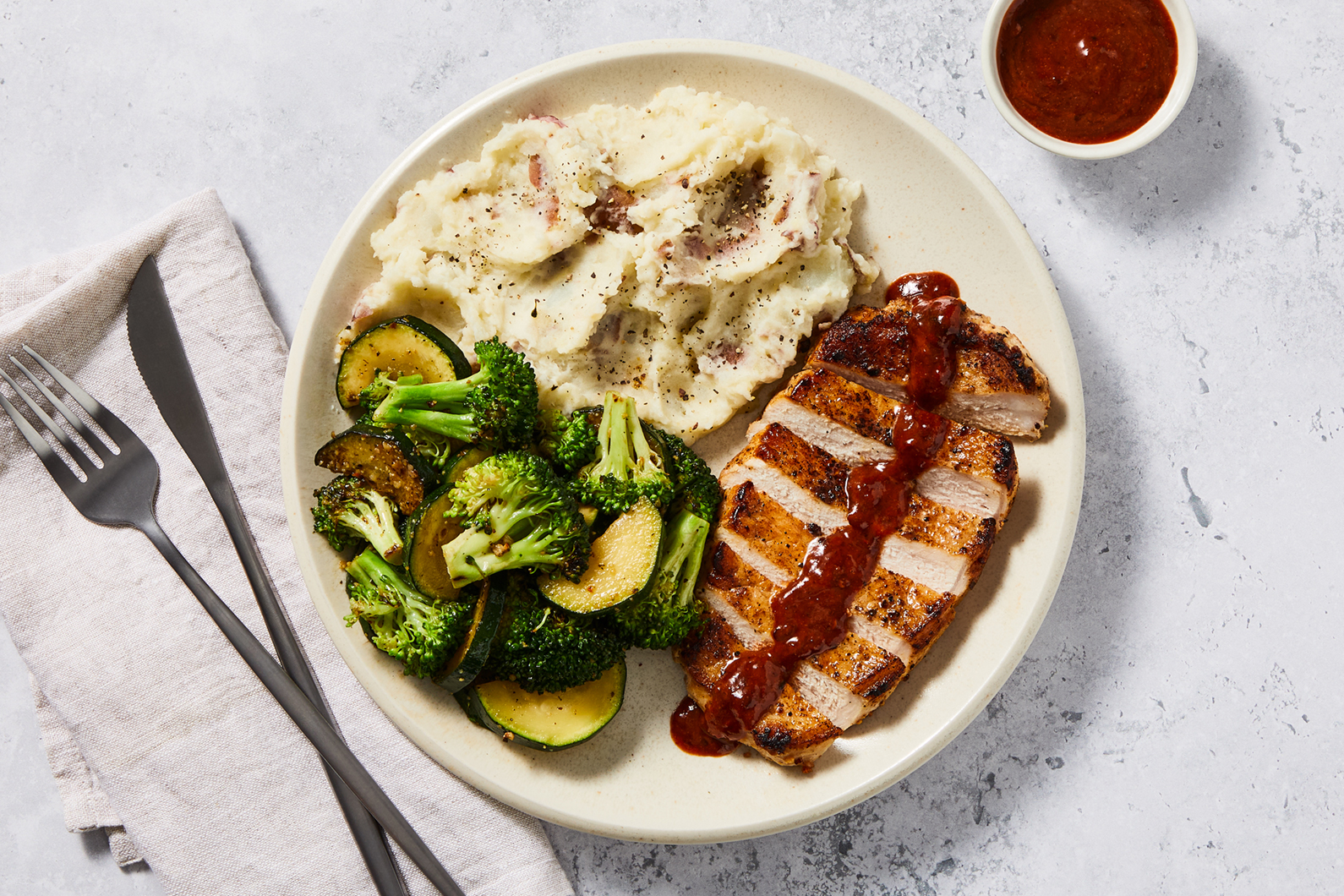 Repas fûté : Haloumi glacé au miel et au chipotle