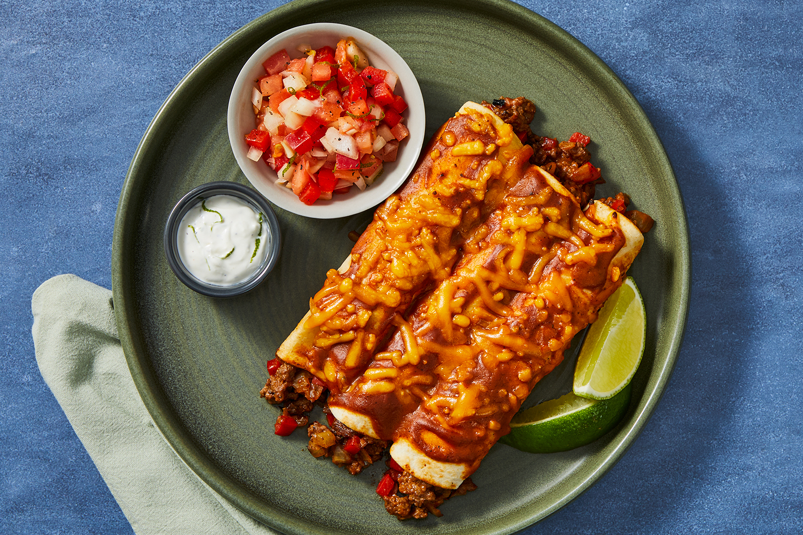 Enchiladas au bœuf