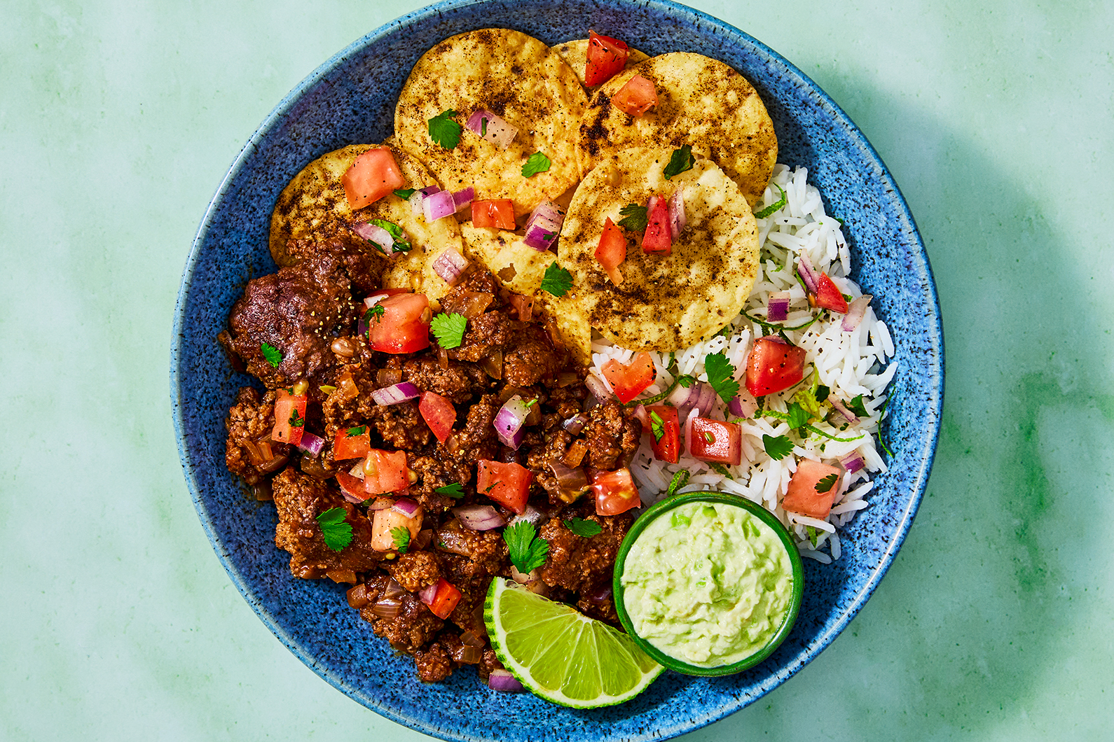 Bols de riz au bœuf façon barbacoa