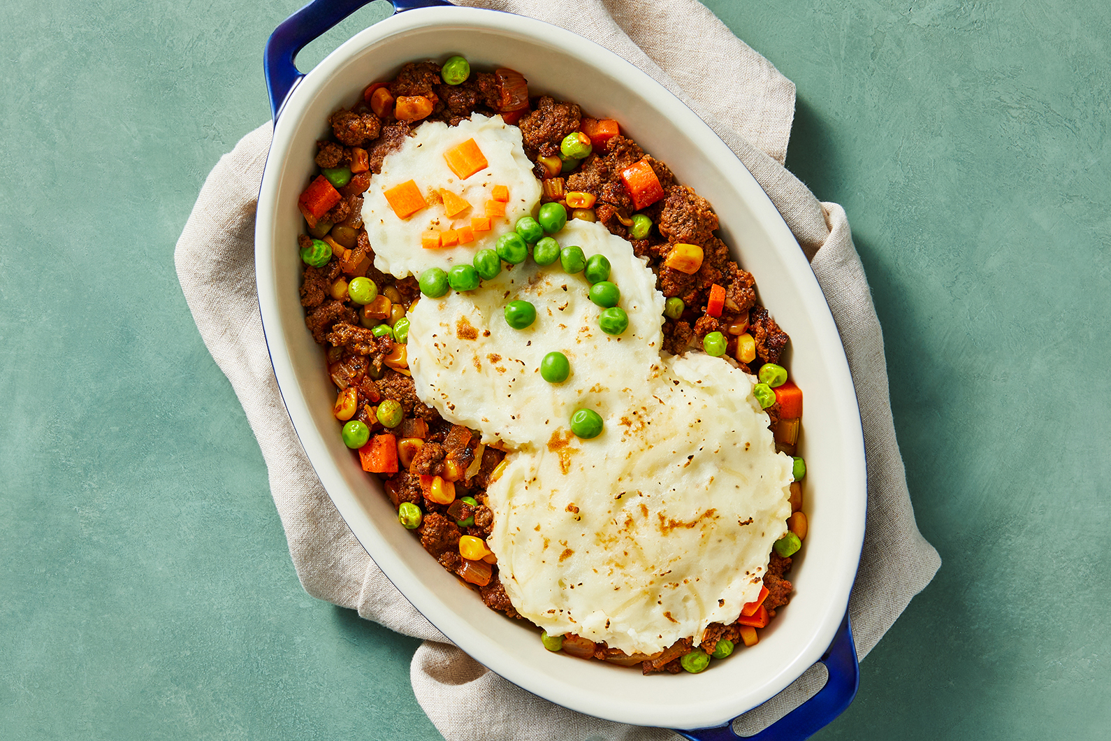 Snowman Turkey Shepherd's Pie