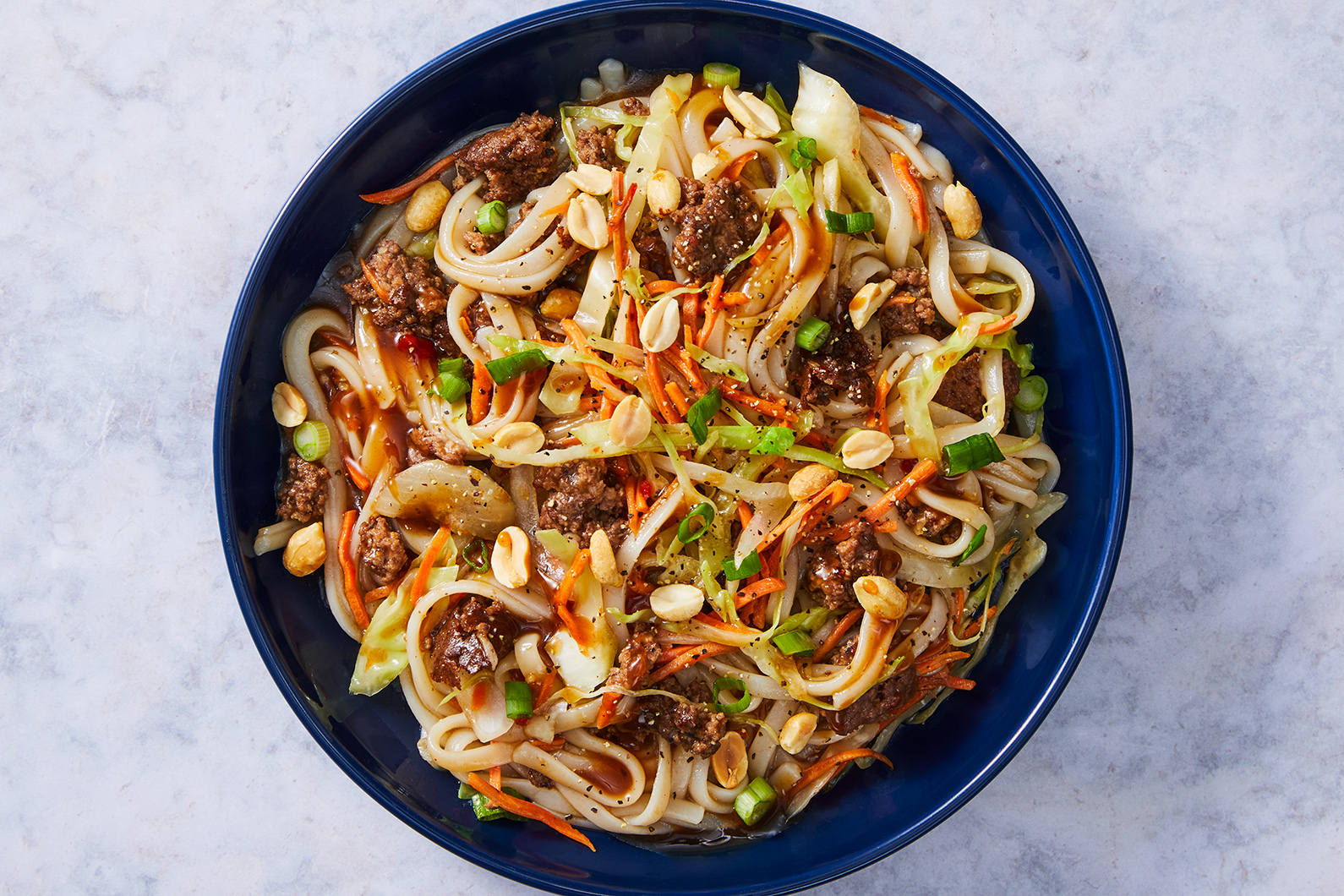 SuperQuick Thai-Style Rice Noodles with Beef