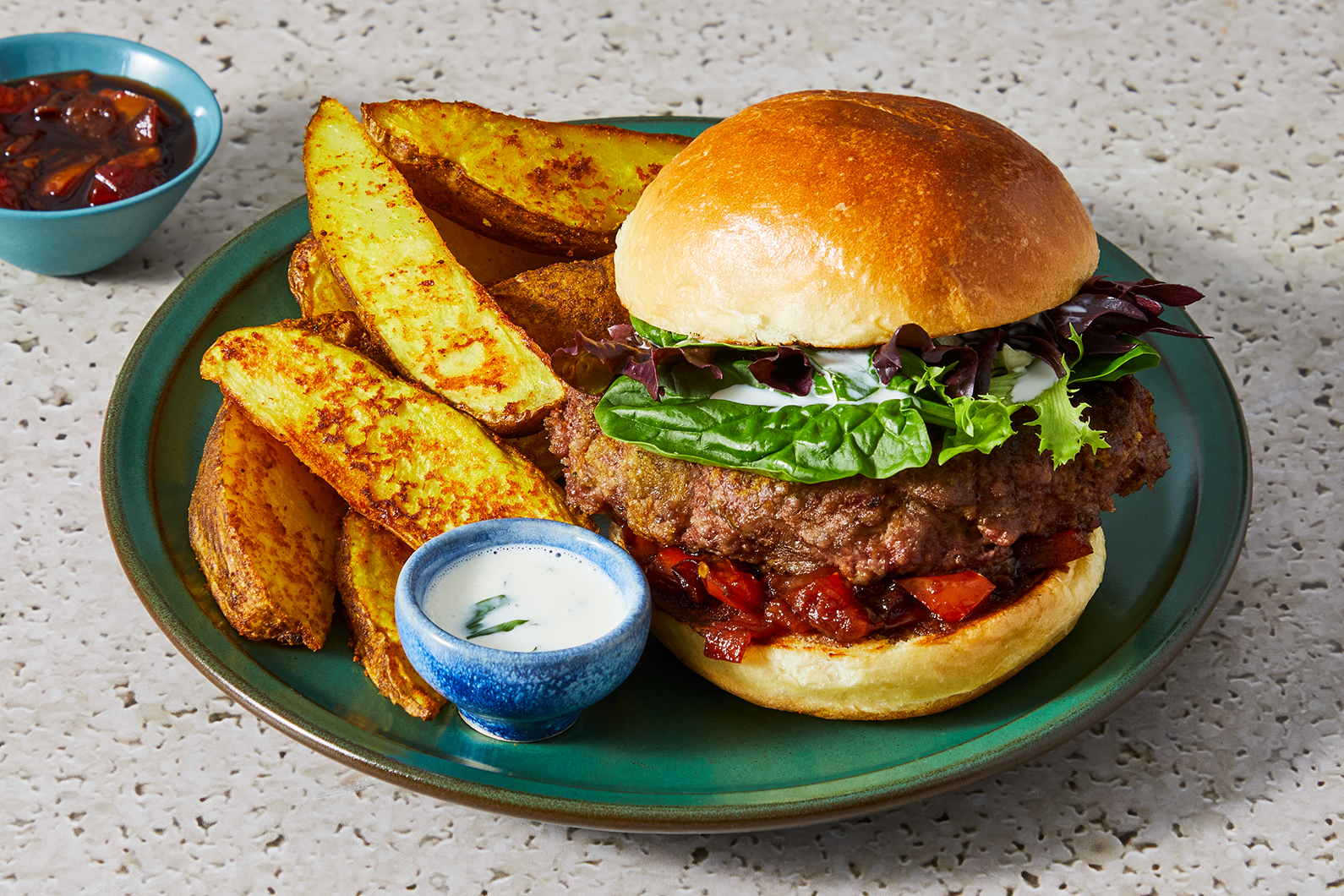 Kofta-Spiced Burgers