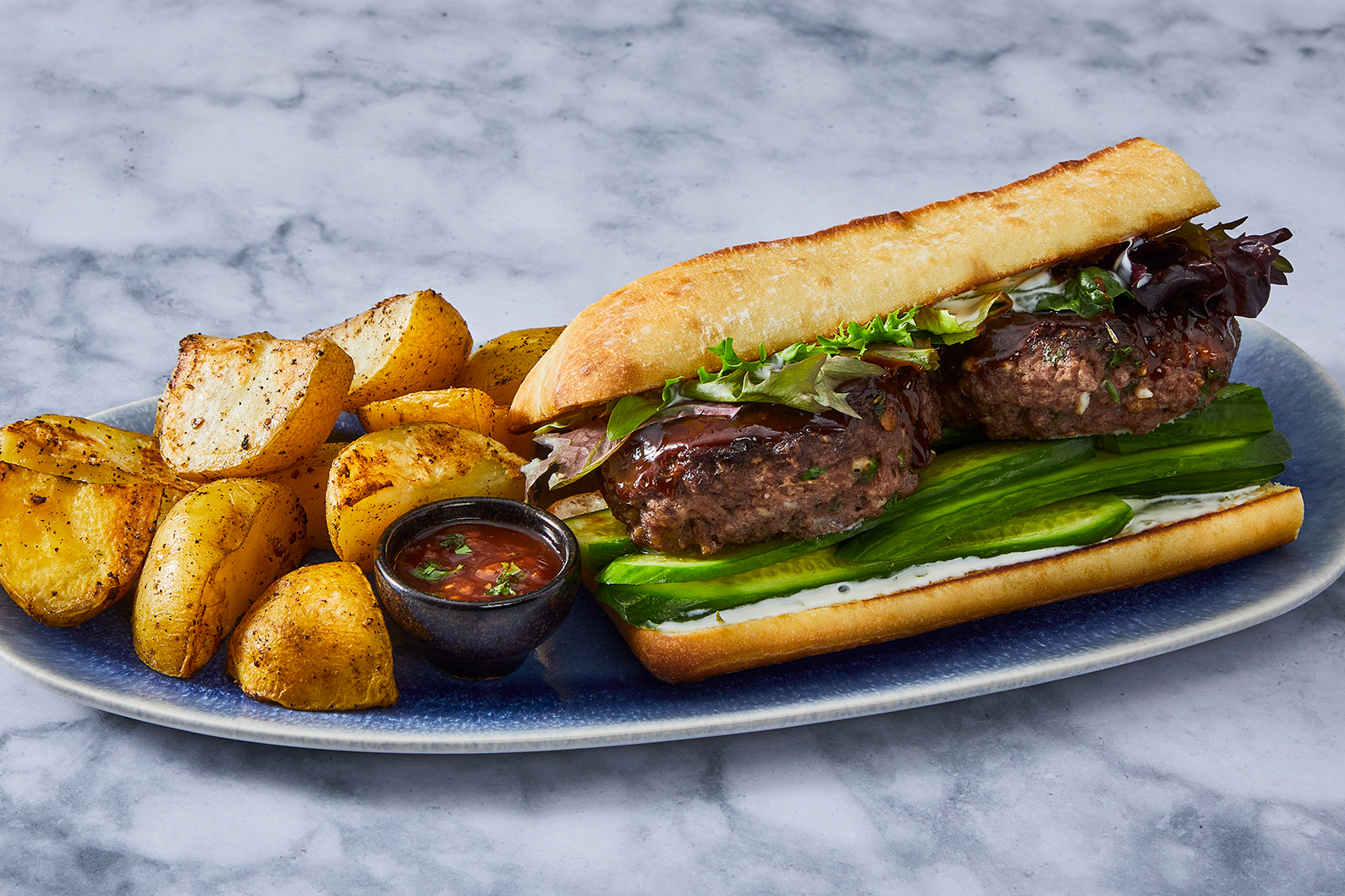 Sandwichs de bœuf mariné façon thaï