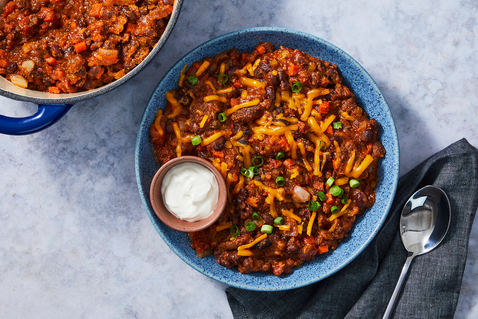 Tout-en-un : Chili au bœuf et au chipotle