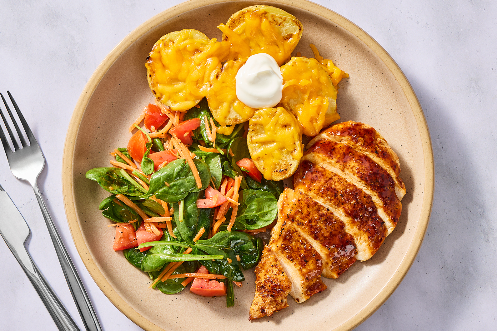 Sandwichs de poulet à la sauce BBQ