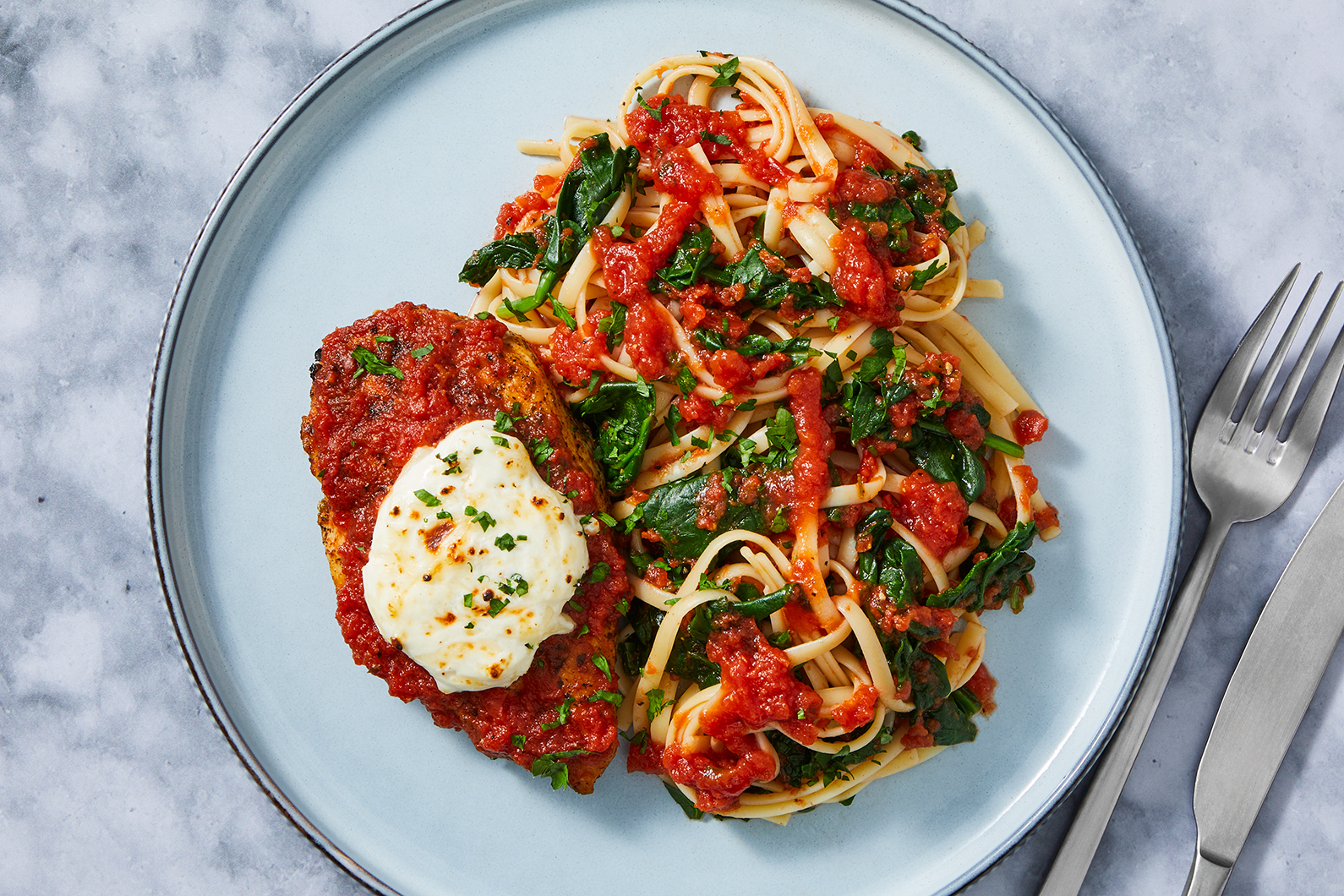 Cheesy Italian Herb Chicken Bake