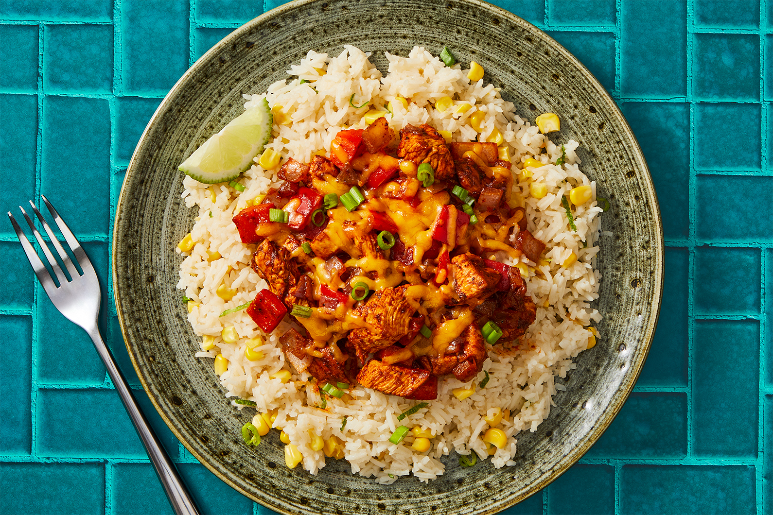 Cheesy Mexican Chicken Bake