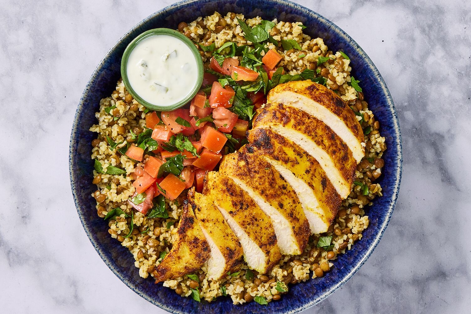 SuperQuick Shawarma Organic Chicken Plate