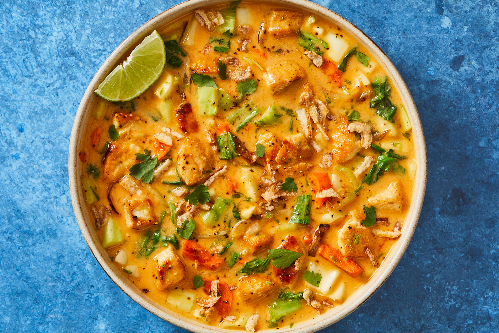 One-Pot Thai Coconut Chicken Soup