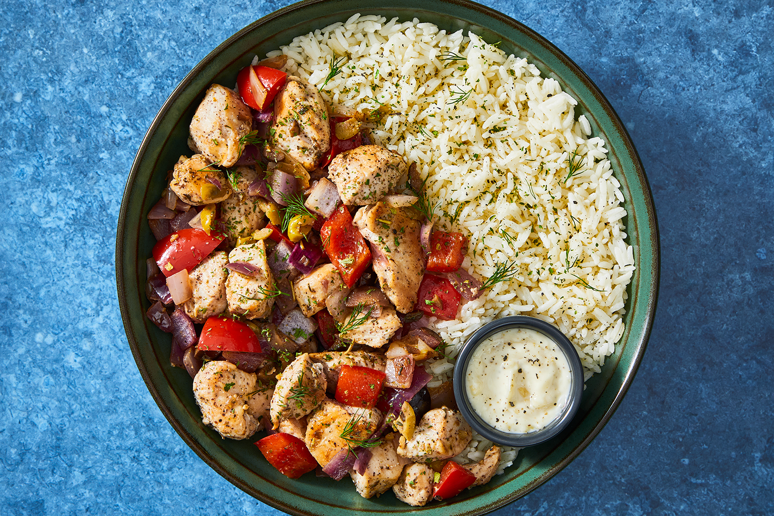 Prêt à cuire : Casserole de poulet à la méditerranéenne