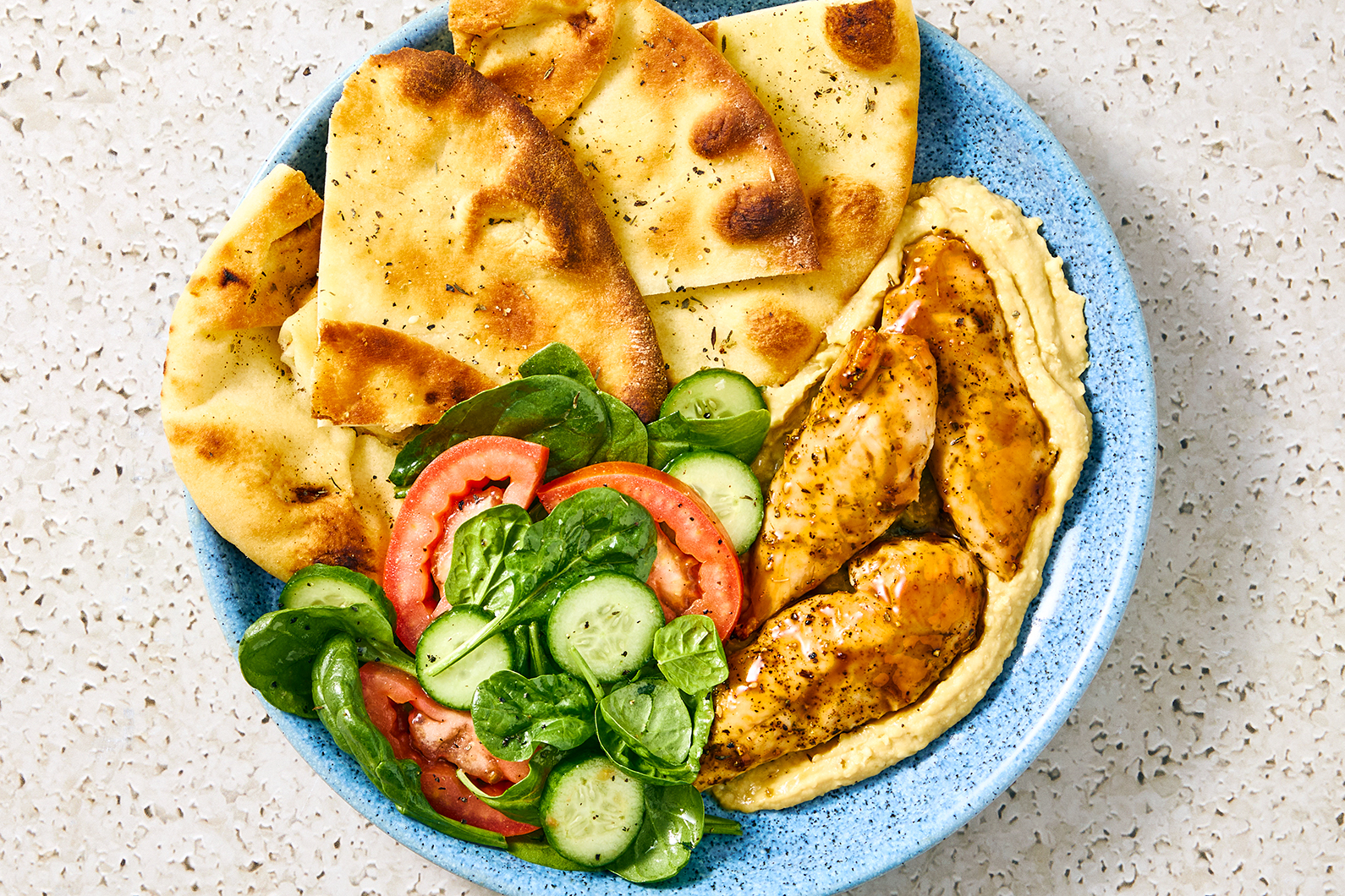 Poulet mezze au za'atar et aux figues