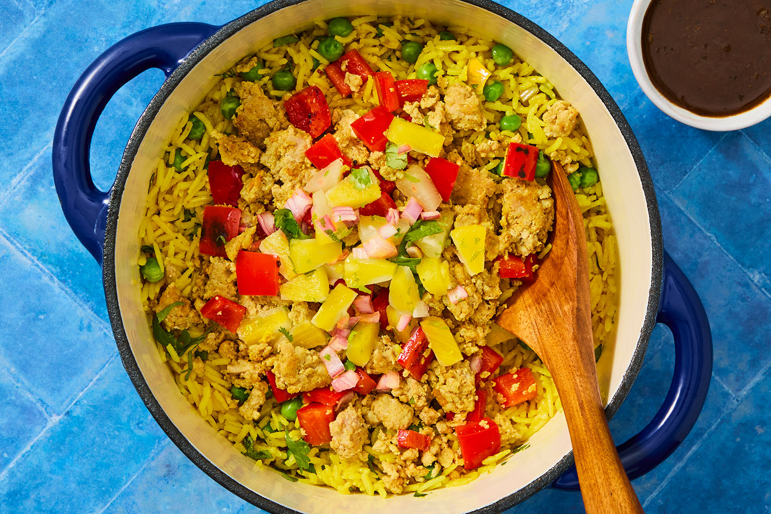 Tout-en-un : Riz au poulet à la caribéenne