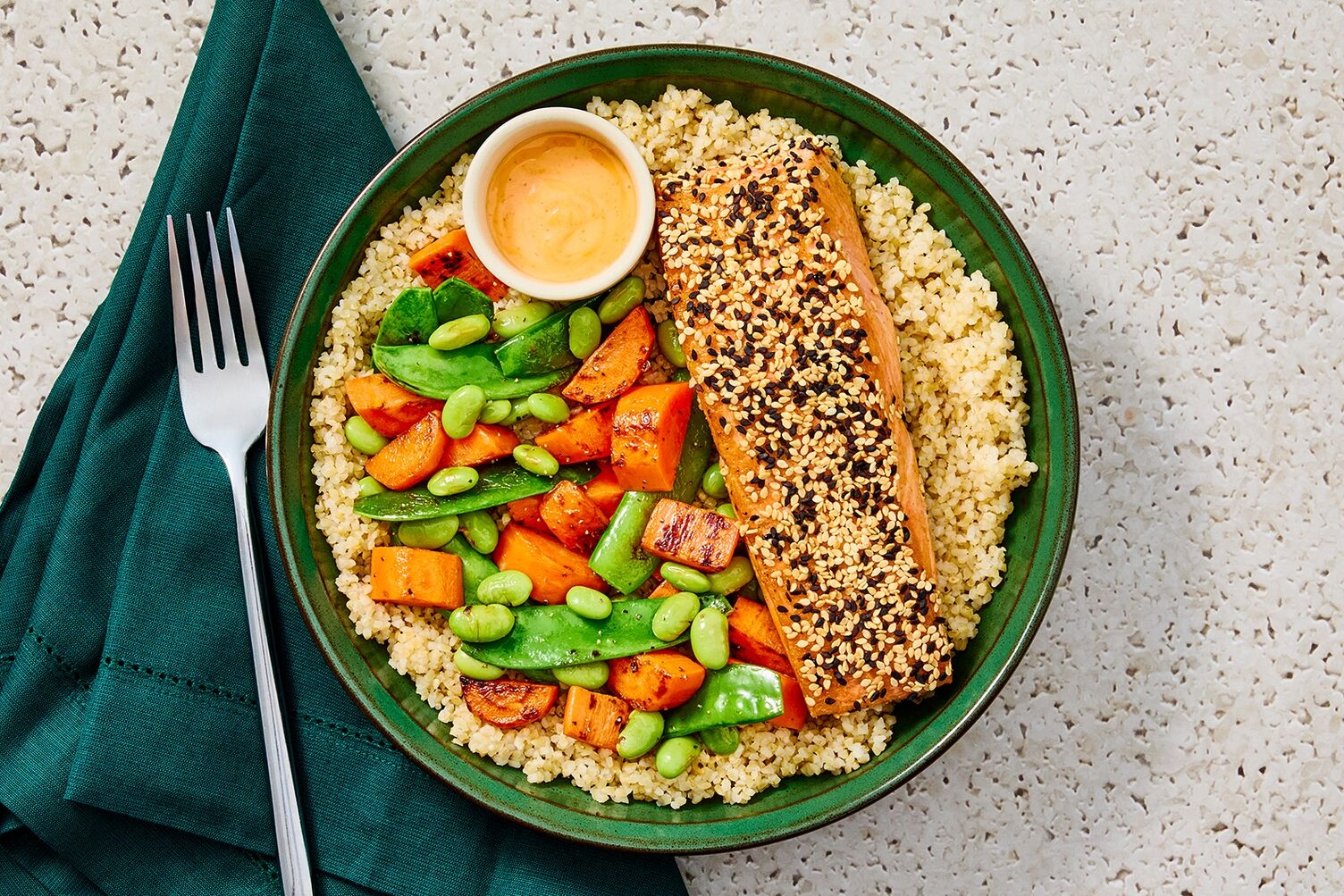 Sesame-Crusted Salmon